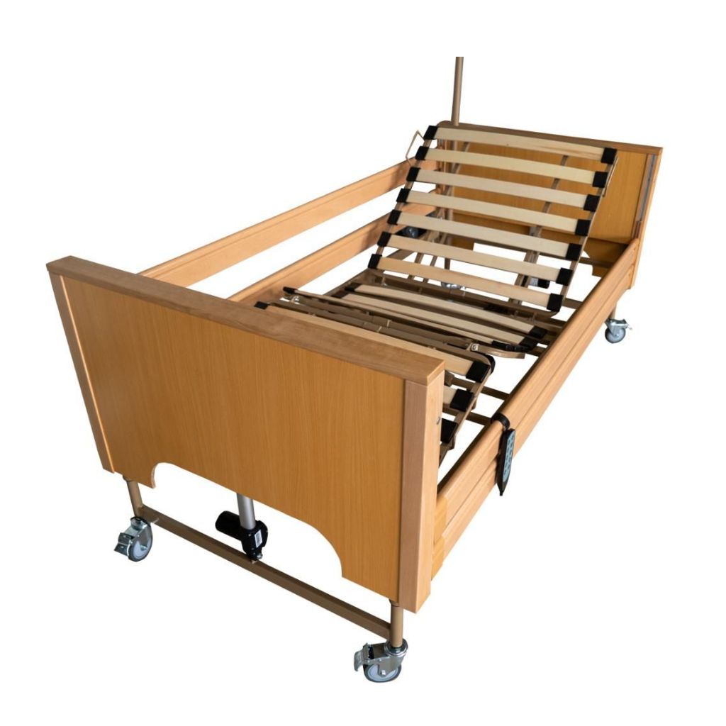 LIBRA elektrisk plejeseng - Bøg