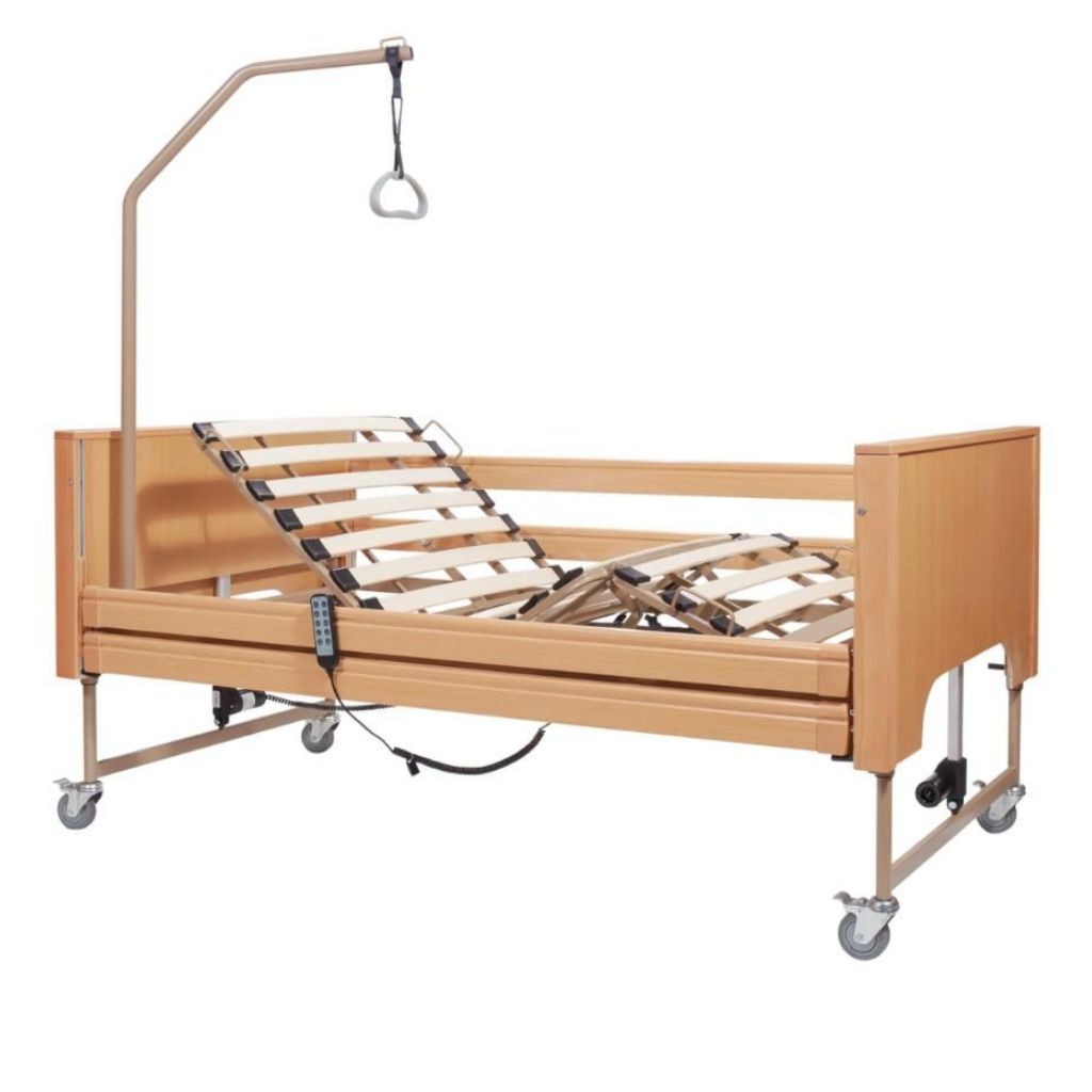 LIBRA elektrisk plejeseng - Bøg