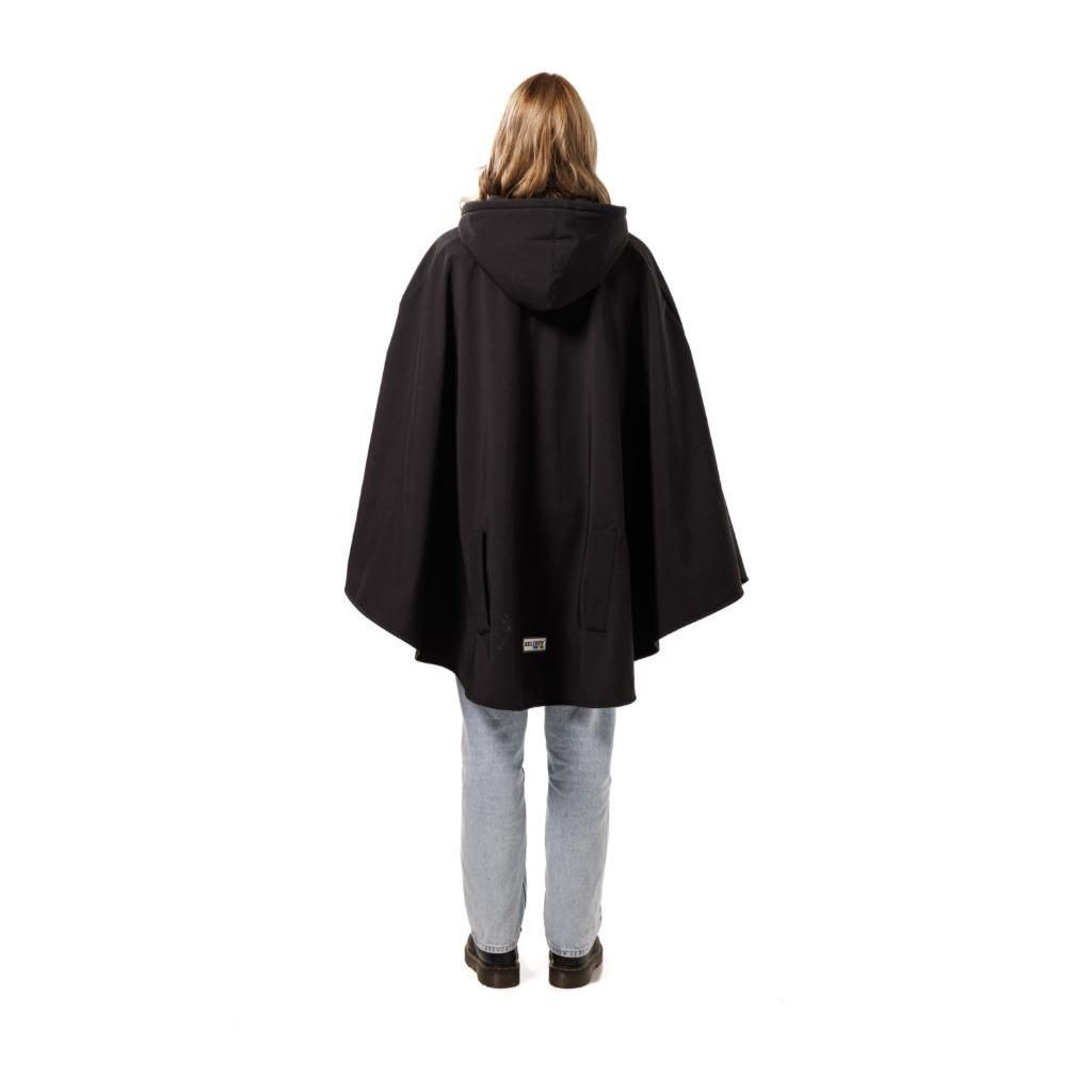 PONCHO | Varm og vandafvisende softshell | One Size