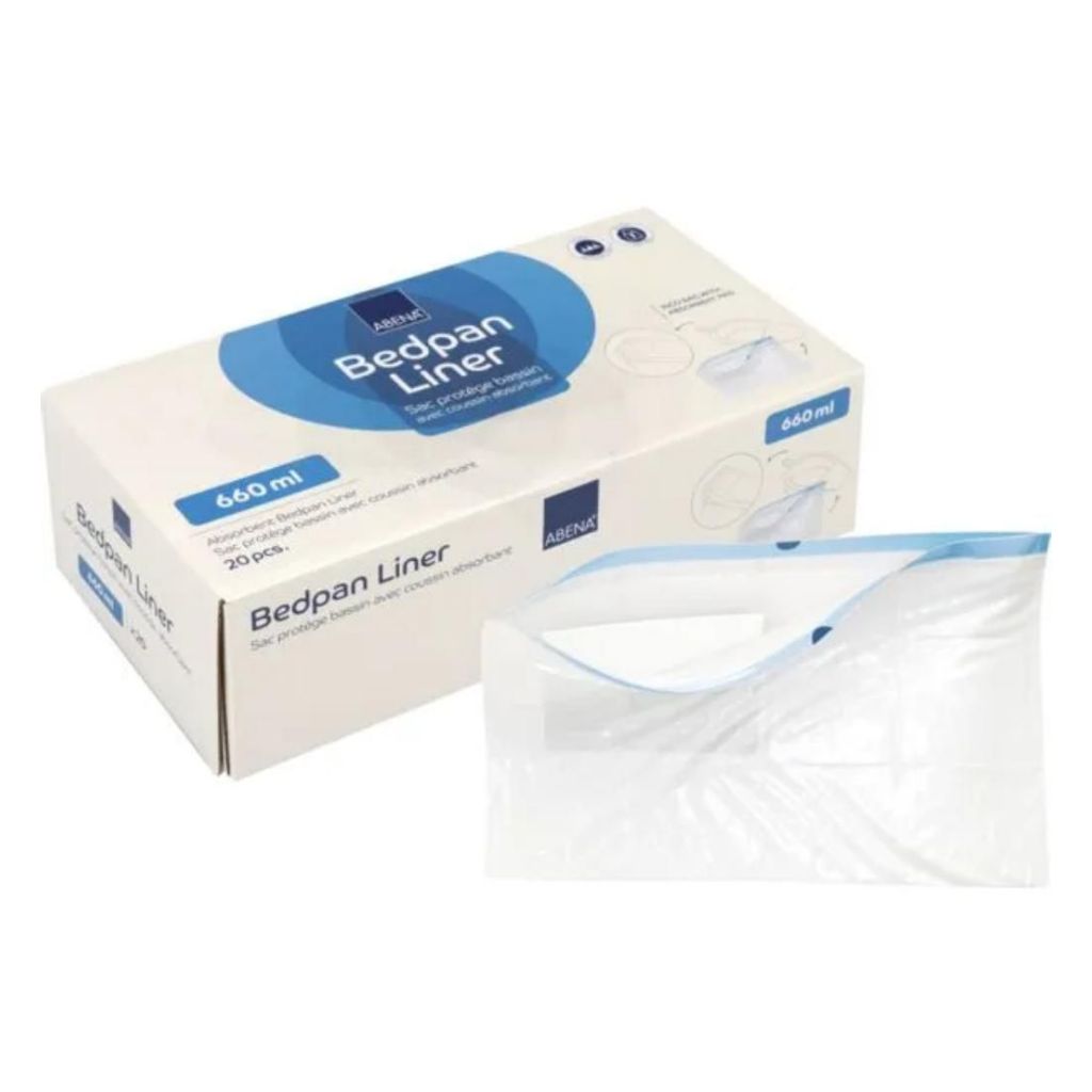 Absorberende indlæg til bækkenspand | 20 stk. | Absorberer 660 ml