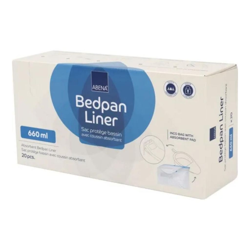 Absorberende indlæg til bækkenspand | 20 stk. | Absorberer 660 ml