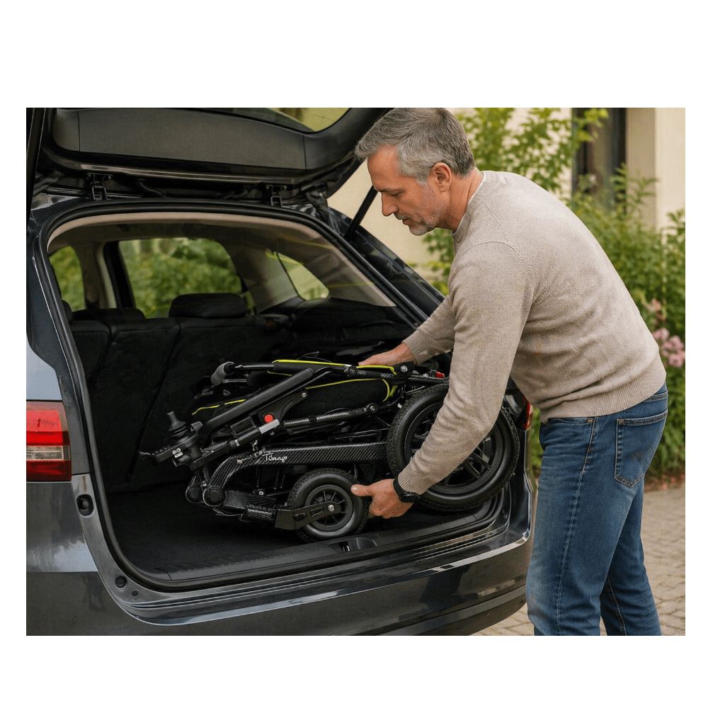 FLASH TIM Elektrisk kørestol | 19,1 kg