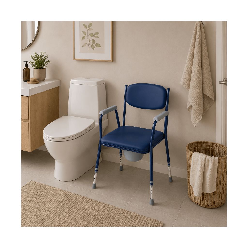 BLUE TIM Toiletstol / bækkenstol