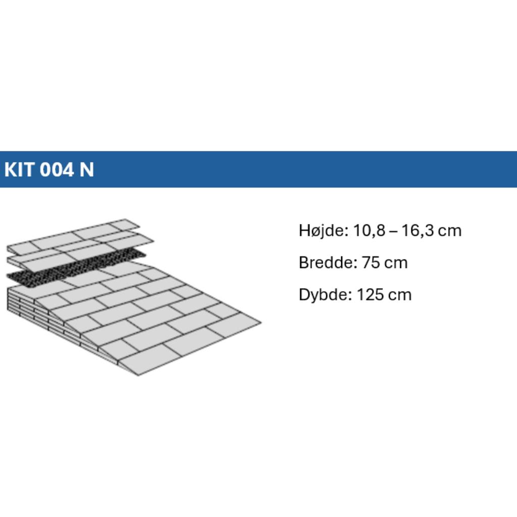 BYG SELV - Skrå rampe til indvendig brug (bredde 75 cm)