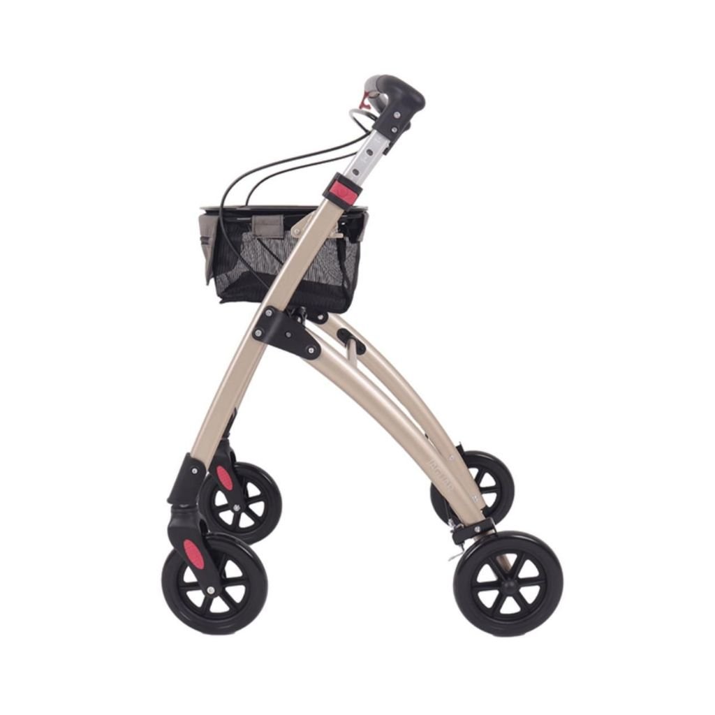 Jaguar indendørs letvægtsrollator - CHAMPAGNE | Mobilex