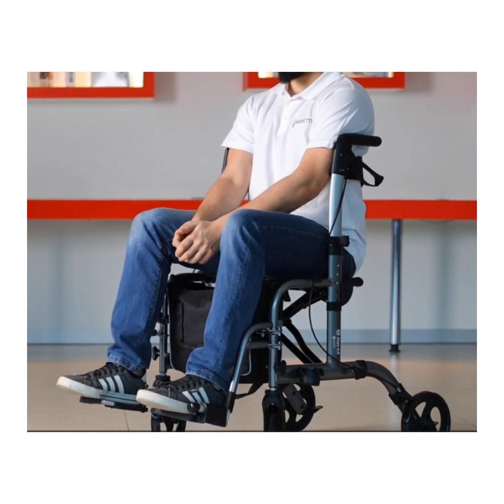 GAYA kørestol & rollator i 1 | MORETTI