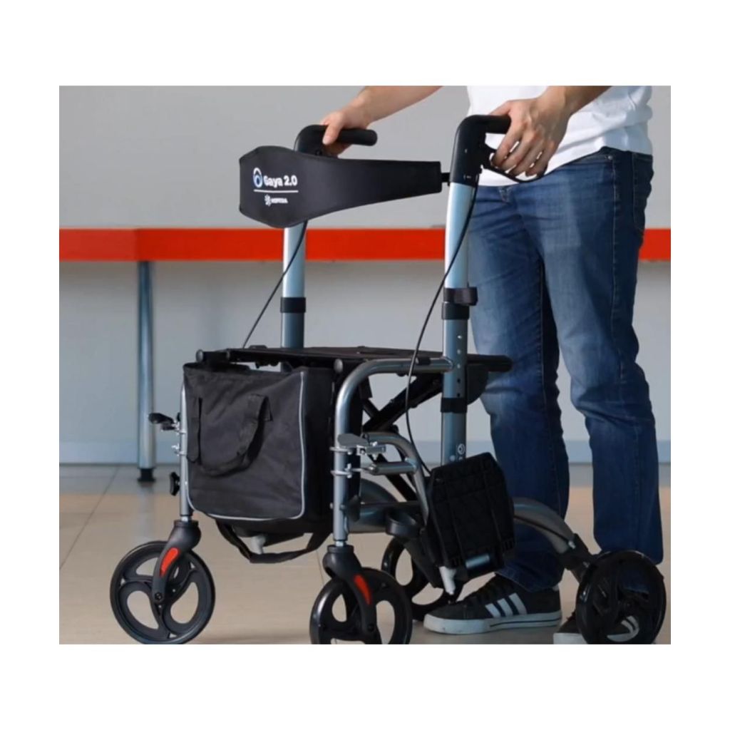 GAYA kørestol & rollator i 1 | MORETTI