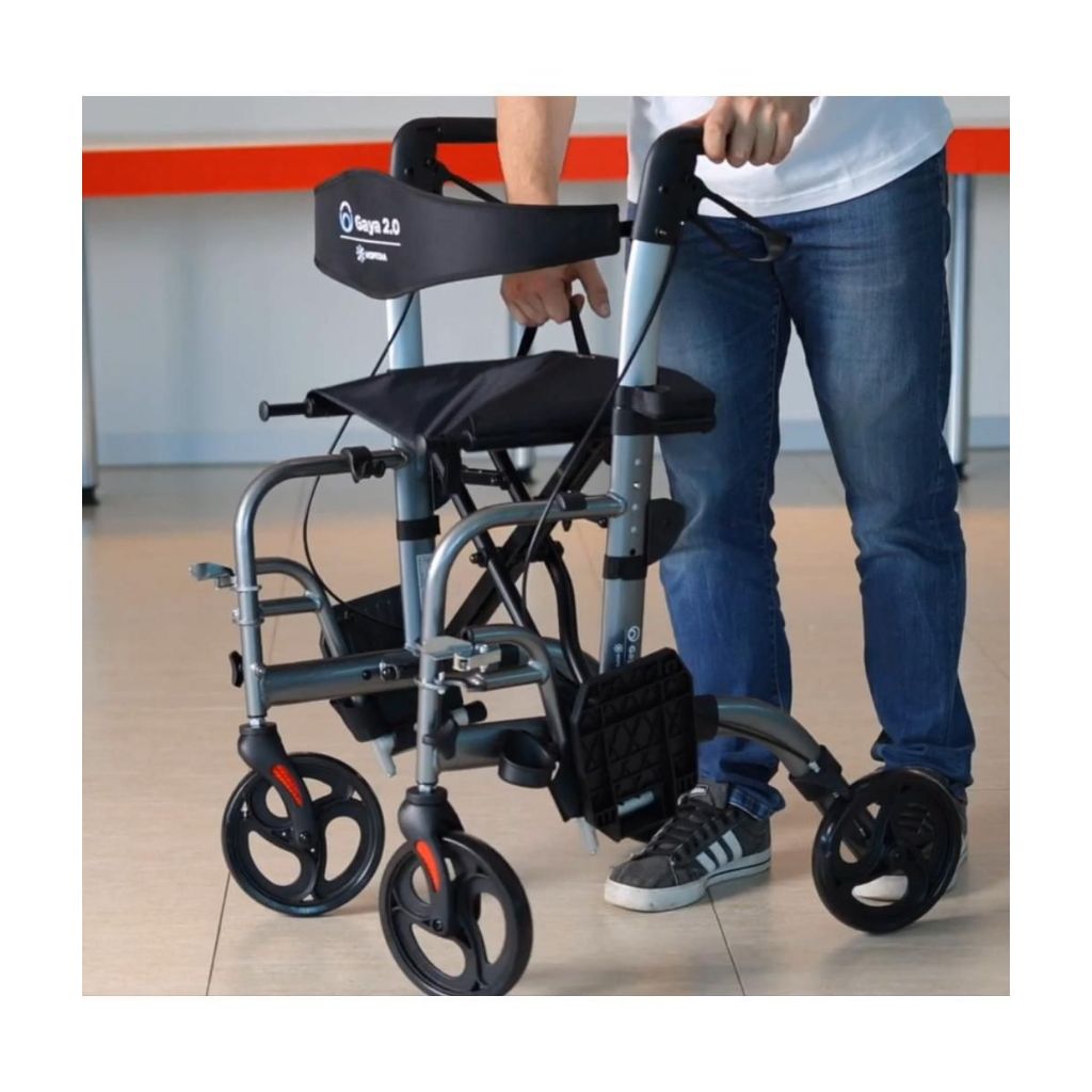 GAYA kørestol & rollator i 1 | MORETTI