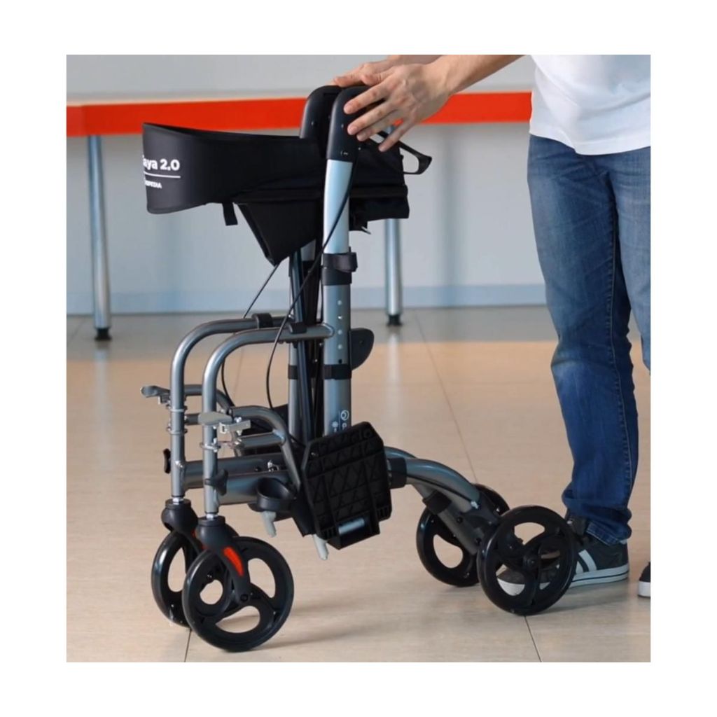 GAYA kørestol & rollator i 1 | MORETTI