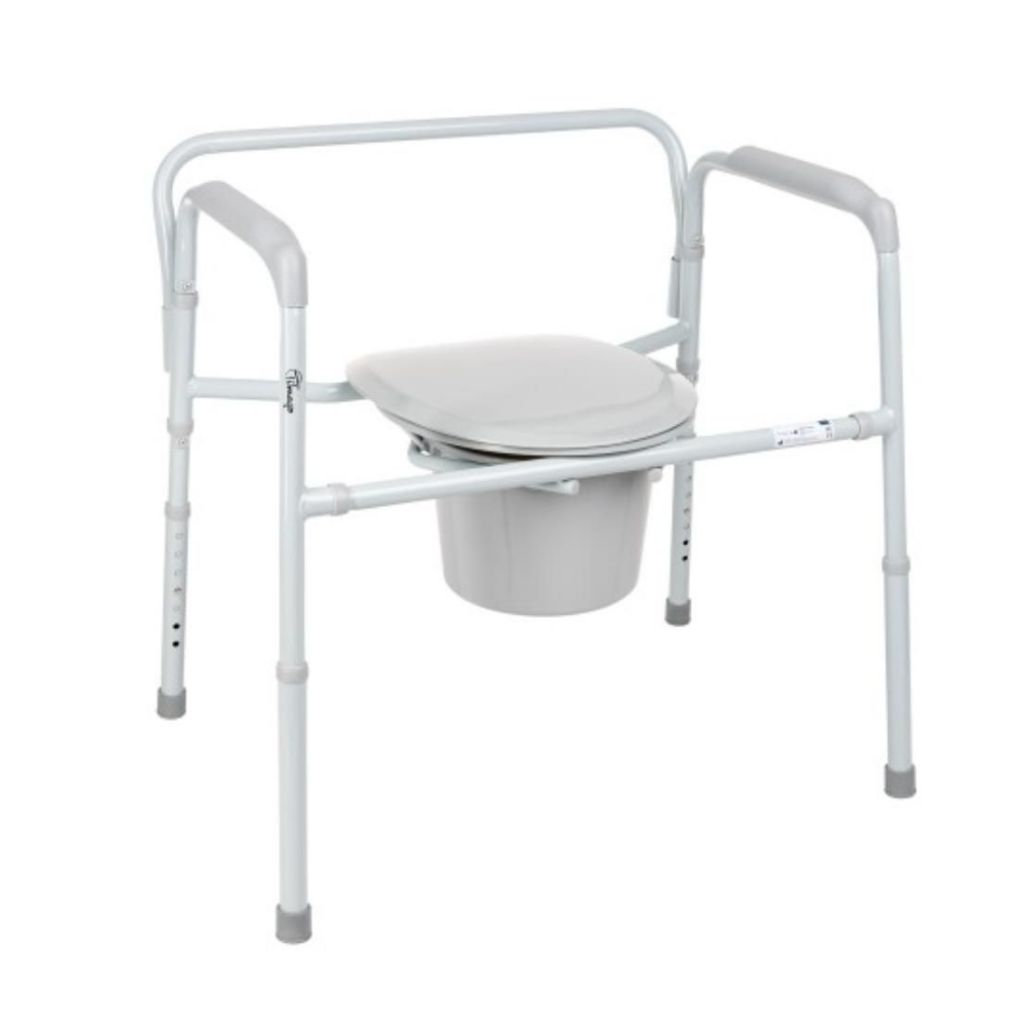 MAXIMUS Basic foldbar toiletstol - brugervægt 294 kg