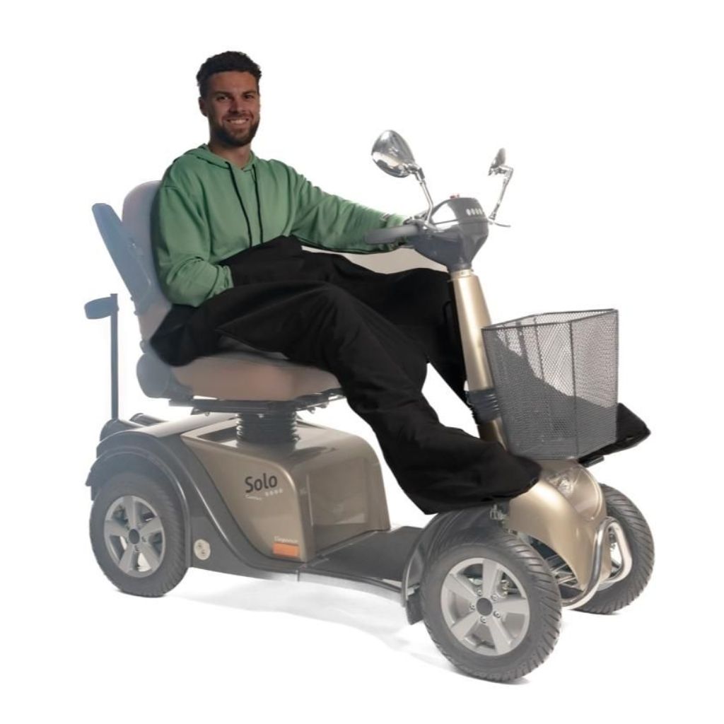 COMFORT | Scooter - og kørestolstæppe | 2 ben