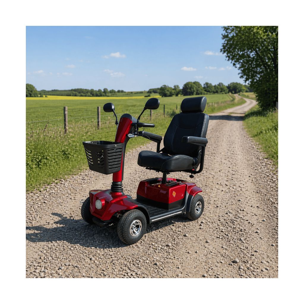 PONZA RØD El - scooter | Sammenklappelig | 12 km/t