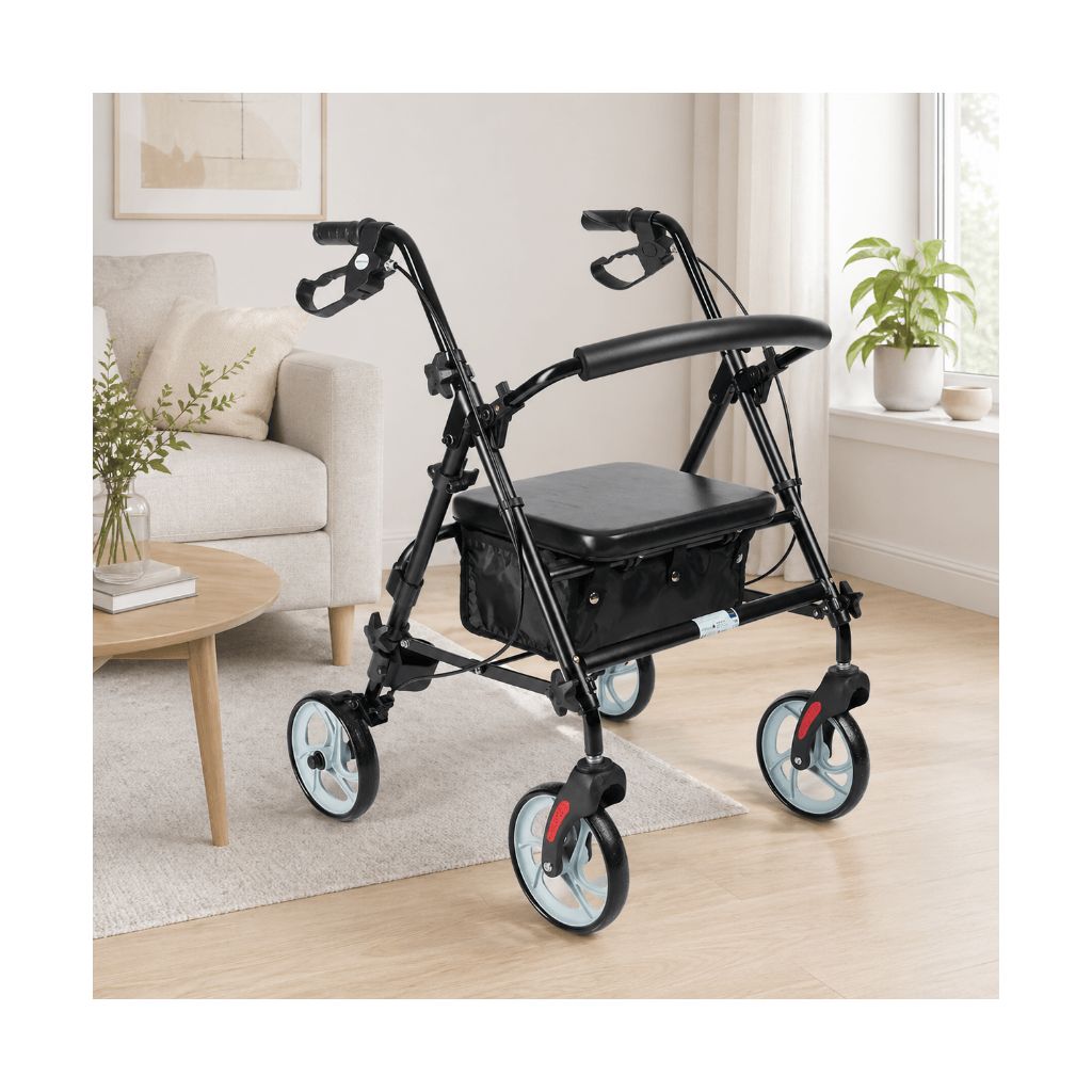 CARBON | Letvægtsrollator aluminium | TIMAGO