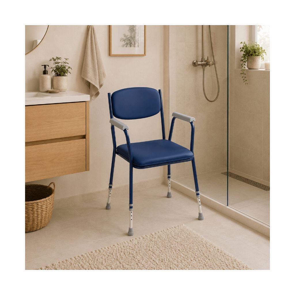 BLUE TIM Toiletstol / bækkenstol