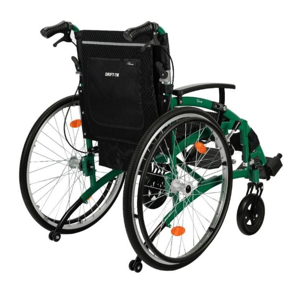 DRIFT TIM | Ultralet kørestol | 11,7 kg | Foldbar