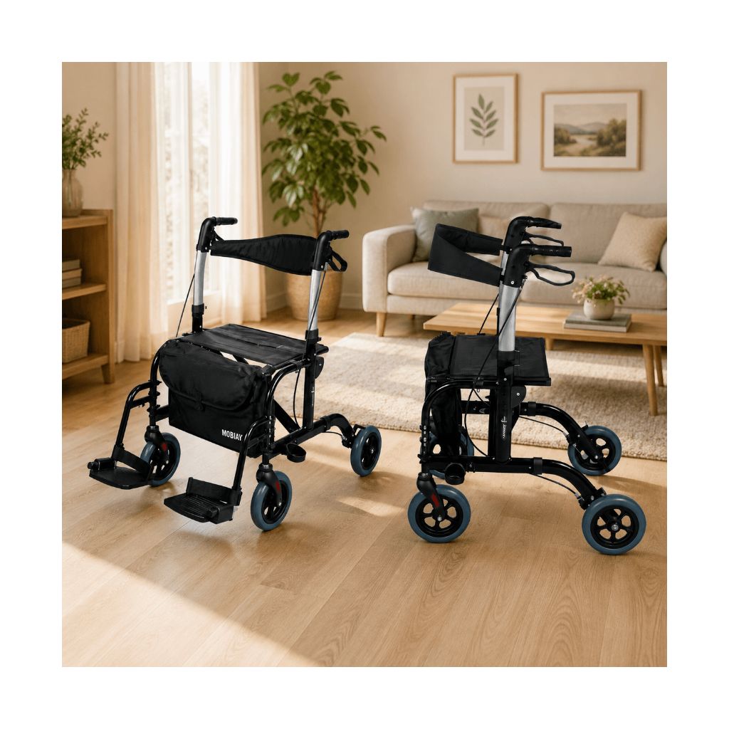 FLEXY | Kombineret kørestol & rollator | 8,7 kg