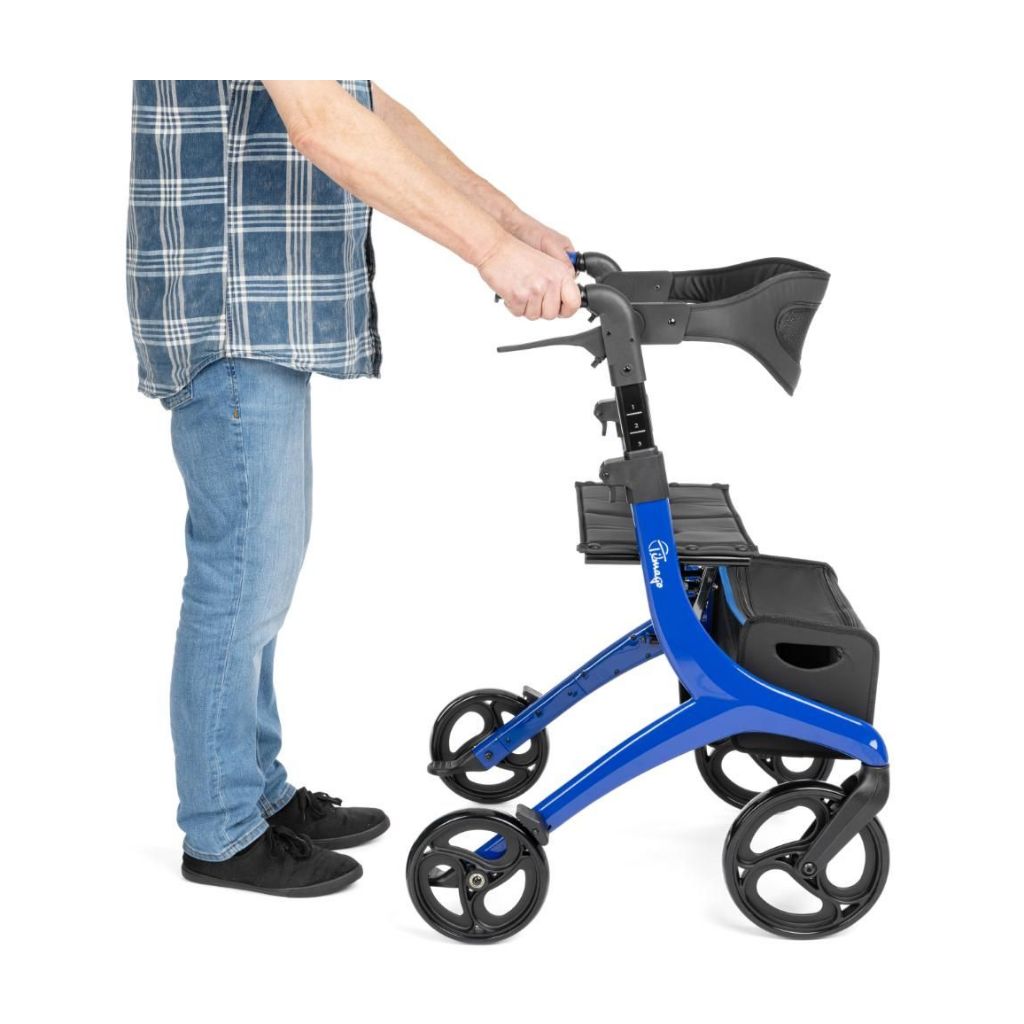 LORENZA Letvægtsrollator| Smart og praktisk design | 7,7 kg