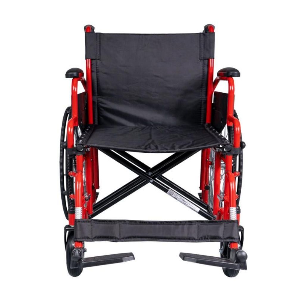 XL kørestol | 182 kg | Sædebredde 56 cm | Foldbar