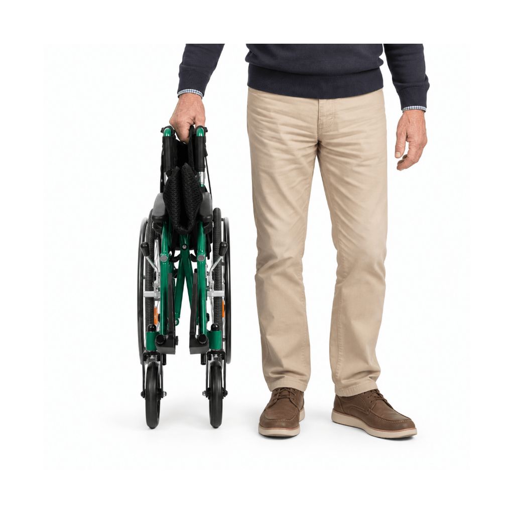DRIFT TIM | Ultralet kørestol | 11,7 kg | Foldbar