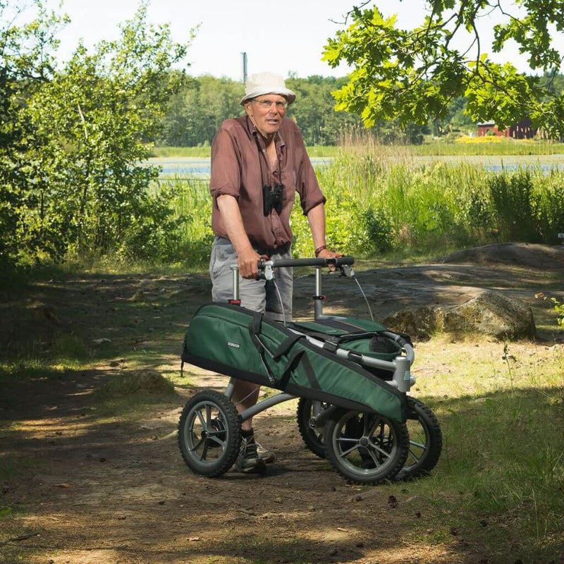 Veloped Jagt 12er Rollator (12" hjul) | Trionic
